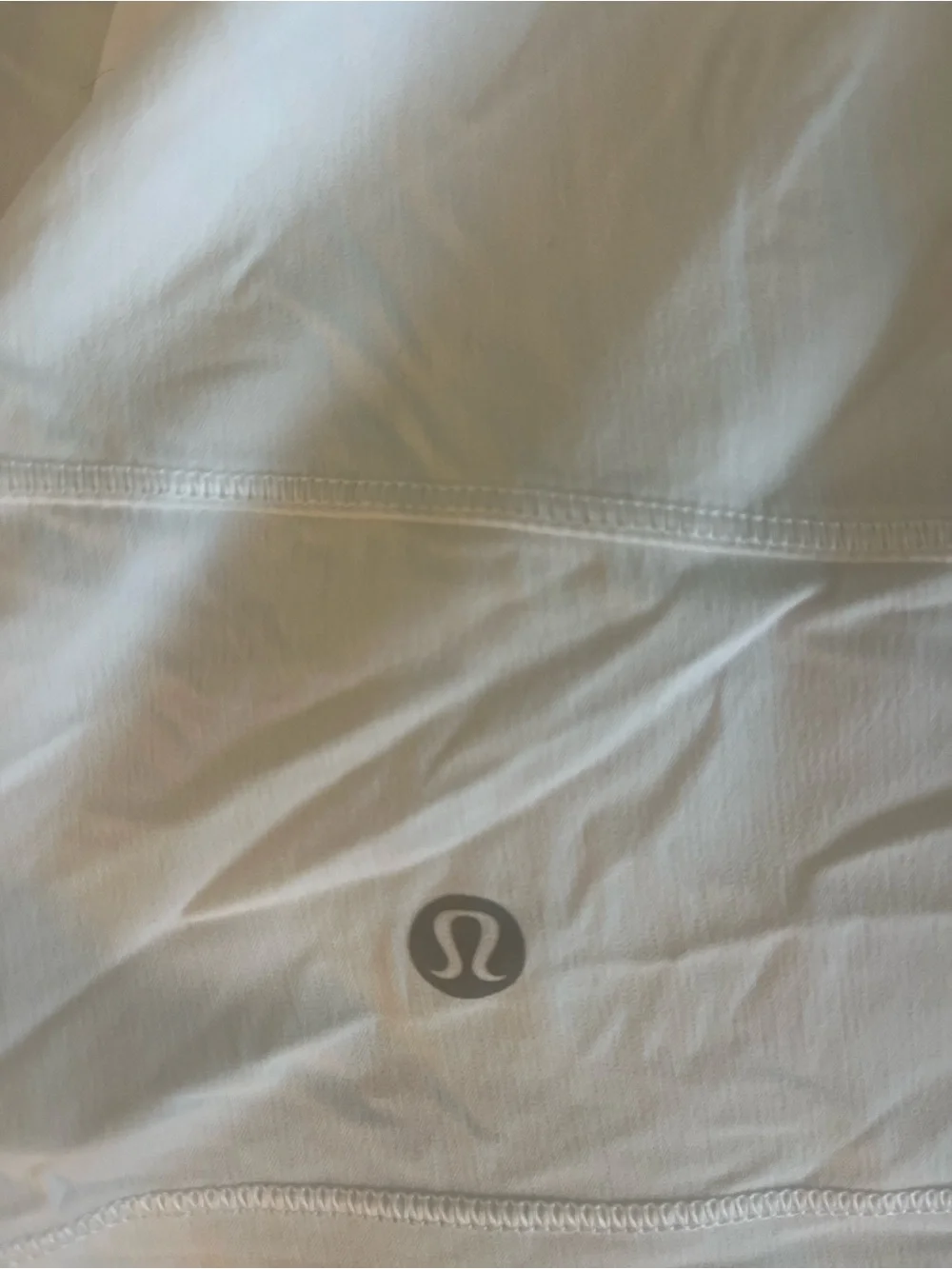 lululemon athletica white pace rival skirt